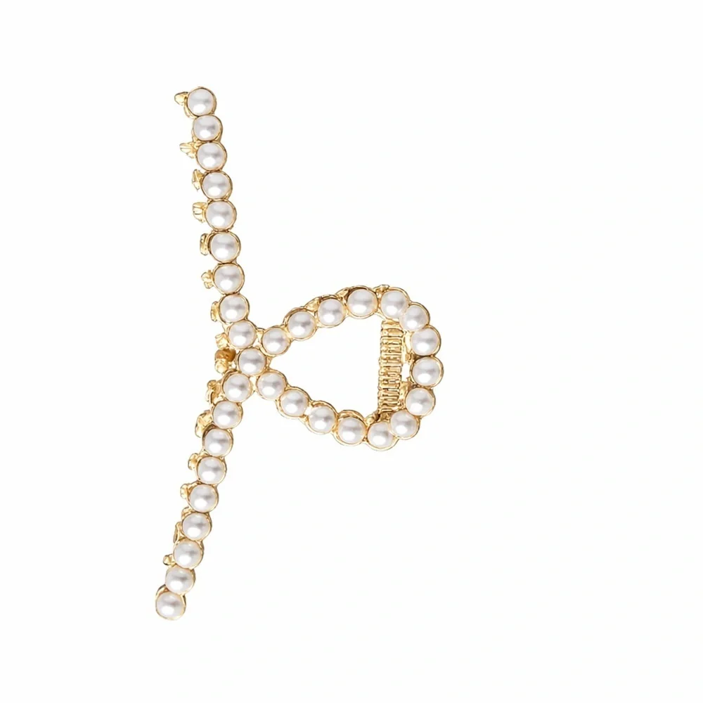 Pearl Swirl Claw Clip